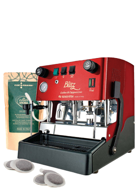 Espresso-Service mit professionellen italienischen ESE Kaffeepads